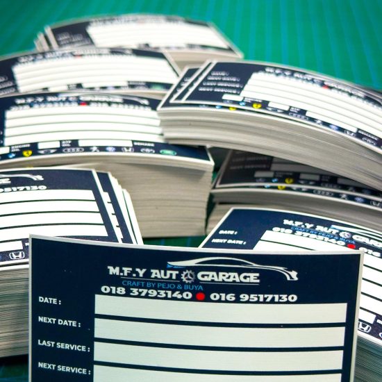 sticker cermin kereta